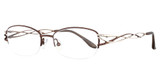 Avalon Collection Eyeglasses 5031 Brown/Gold