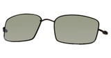Flexon Eyeglasses FLX 881MGC-CLIP (001) BLACK CHROME/001