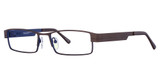 Hudson Optical Eyeglasses DGXL1 Matte Brown
