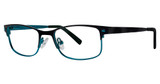 ModZ Kids Eyeglasses Tidbit matte black/teal