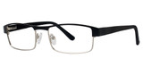 U Rock Eyeglasses Roadie matte black/silver