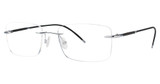 Modz Titanium Eyeglasses Congress silver/black