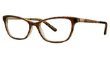 Vavoom/Vivian Morgan Eyeglasses 8045 Chestnut Lace