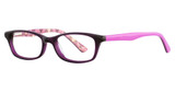 K12 Eyeglasses 4088 Purple/Plaid