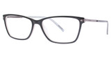 Via Spiga Eyeglasses Via Spiga Simonetta Blk/Wht Pearl/500