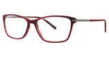 Via Spiga Eyeglasses Via Spiga Simonetta Burgundy/900