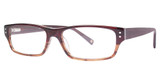 Randy Jackson Eyeglasses Randy Jackson 3021 Mahogany Fade/137