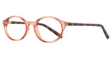 Parade Eyeglasses 1724 Peach Trans/Tortoise