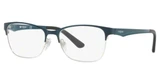 Vogue® Eyeglasses VO3940 TOP DARK GREEN/SILVER/5068