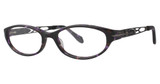 Leon Max Eyeglasses Leon Max 4021 Purple Tort/87