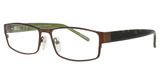 Hudson Optical Eyeglasses DGXL4 Brown