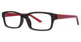 Modern Plastics I Eyeglasses Defy black/burgundy matte