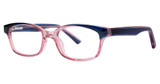 Modern Plastics II Eyeglasses Bashful blue/rose