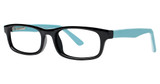 Modern Plastics II Eyeglasses Spunky black/sky blue