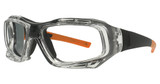 Hudson Optical Eyeglasses H5 Clear with Orange