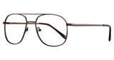 Chlogan Eyewear Eyeglasses Santa Ana 6 Brown