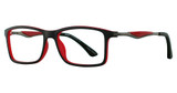 Chlogan Eyewear Eyeglasses Rogue 1016 Gray/Red