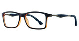 Chlogan Eyewear Eyeglasses Rogue 1016 Blue/Orange