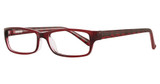 Chlogan Eyewear Eyeglasses Santa Ana 300 Burgundy
