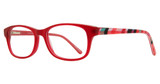 Global Optique Eyeglasses JR40 Matte Red