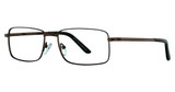 Global Optique Eyeglasses MP475 Matte Brown