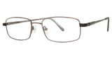 Global Optique Eyeglasses T111 Gun/Black