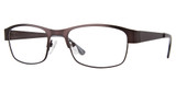 Global Optique Eyeglasses UP291 Matte Dark Gunmetal