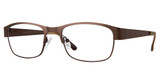 Global Optique Eyeglasses UP291 Matte Dark Brown