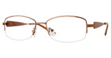 Global Optique Eyeglasses LP198 Shiny Brown