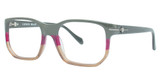 Leon Max Eyeglasses Leon Max 4027 Khaki Fade/63