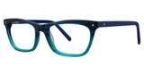 Fashiontabulous Eyeglasses 10x241 blue/teal