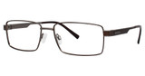 Modz Titanium Eyeglasses Aristocrat matte brown/gunmetal