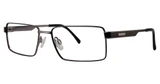 Modz Titanium Eyeglasses Aristocrat matte black/gunmetal