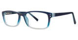 Modern Plastics II Eyeglasses Balance blue fade