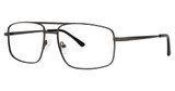 Giovani di Venezia Eyeglasses Voyage matte gunmetal