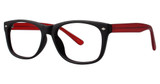 Modern Plastics I Eyeglasses Freedom black/burgundy matte