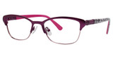 Vavoom/Vivian Morgan Eyeglasses 8055 Plum Leopard