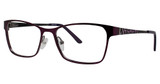 Vavoom/Vivian Morgan Eyeglasses 8054 Plum Safari