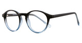 Gotham Eyeglasses 223 Black/Blue