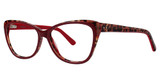 Vavoom/Vivian Morgan Eyeglasses 8058 Red/Leopard