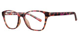 Affordable Designs Eyeglasses Diva Burgundy