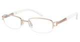 Aristar Eyeglasses AR 16364 White Gold/553