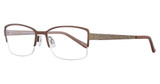 Easyclip Eyeglasses EC370 Matt Copper & Light Brown/10 Easyclip Eyeglasses EC370 Matt Copper & Light Brown/10