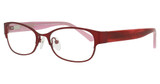 Hudson Optical Eyeglasses DG102 Venetian Red/RED