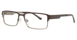 Hudson Optical Eyeglasses DGXL7 Brown/BRN