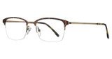 Chlogan Eyewear Eyeglasses Matsumoto 13 Demi Brown