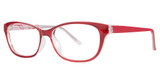 Modern Plastics I Eyeglasses Holiday red