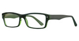 Chlogan Eyewear Eyeglasses Santa Ana 341 Black/Green