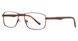 Global Optique Eyeglasses MP491 Matte Brown