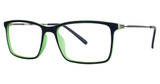 Shaquille O'Neal Eyeglasses Shaquille O'Neal 117Z Navy Green/105